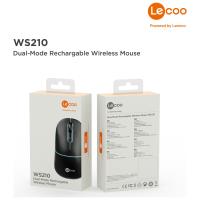 Lenovo Lecoo WS210 Bluetooth & 2.4G WiFi Kablosuz Şarjlı MOUSE BEYAZ